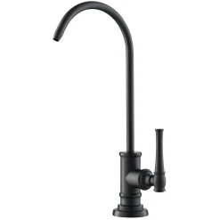 Allyn 100% Lead-Free Kitchen Water Filter Faucet in Matte Black