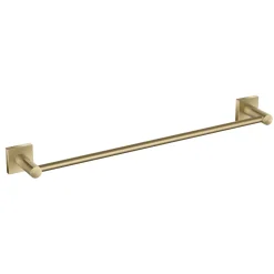 18" Bathroom Towel Bar in Brushed Gold