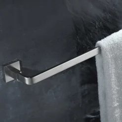 Bathroom Towel Bar in Brushed Nickel