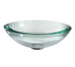 Clear Glass Vessel 17