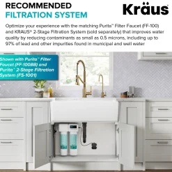 Commercial Style 2-Function Single Handle Pull Down Kitchen Faucet in Spot-Free Brushed Brass