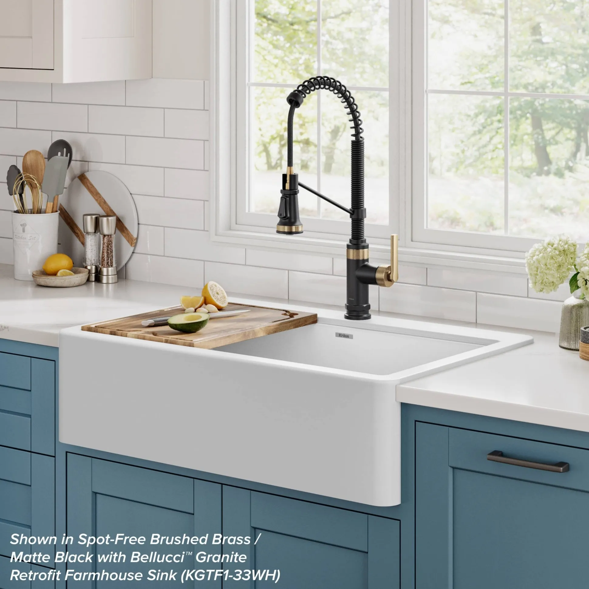 Commercial Style 2-Function Single Handle Pull Down Kitchen Faucet in Spot-Free Stainless Steel