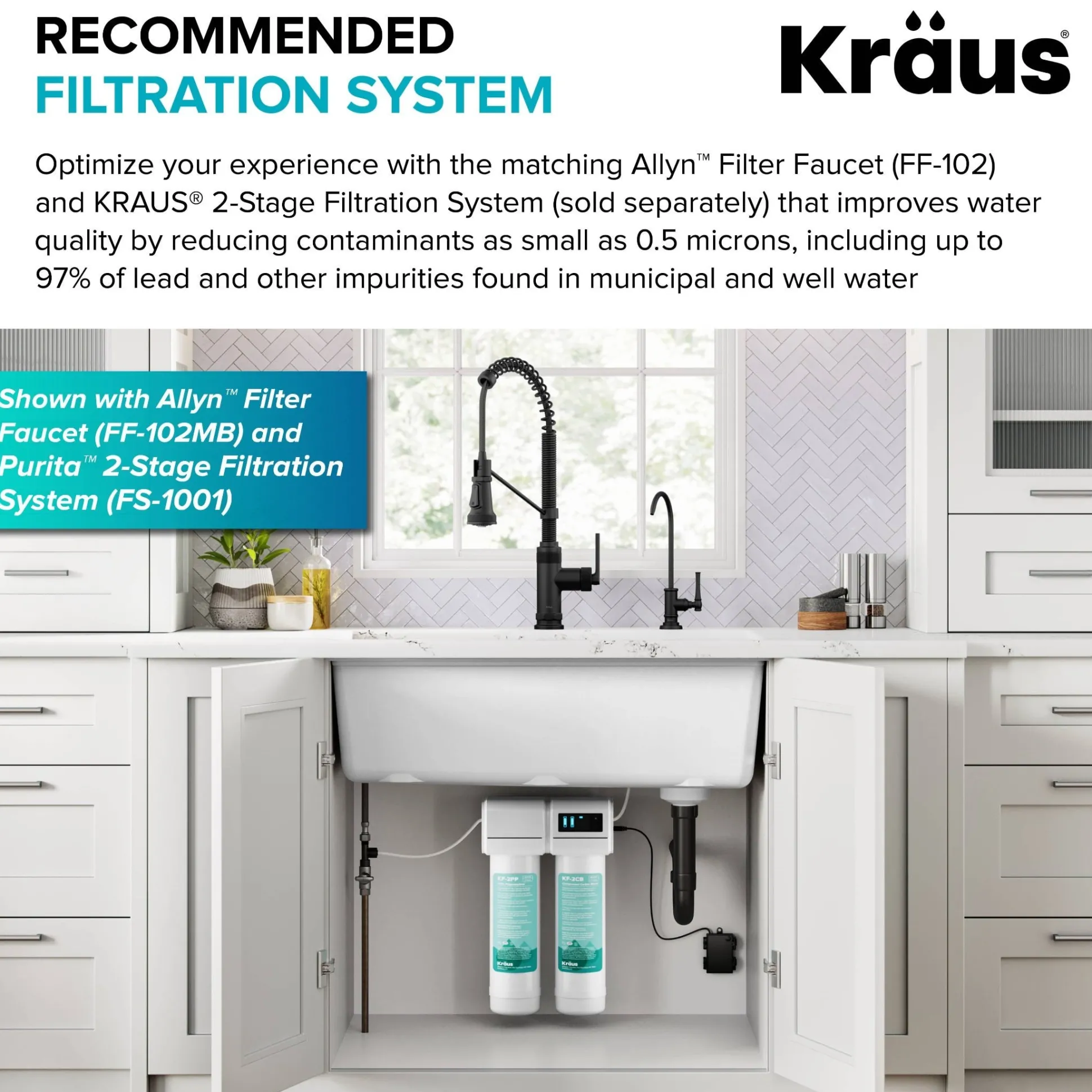 Commercial Style 2-Function Single Handle Pull Down Kitchen Faucet in Spot-Free Stainless Steel