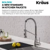 Commercial Style Pull-Down Kitchen Faucet and Water Filter Faucet Combo in Spot Free Stainless Steel