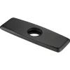 Deck Plate for Bathroom Faucet in Gunmetal