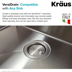 Drain Assembly with FlipCap