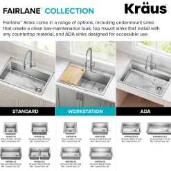 15”Drop In / Top Mount Workstation Single Bowl 18-GaugeStainless SteelBarKitchen Sinkwith Accessories