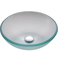 Frosted Glass Vessel 14