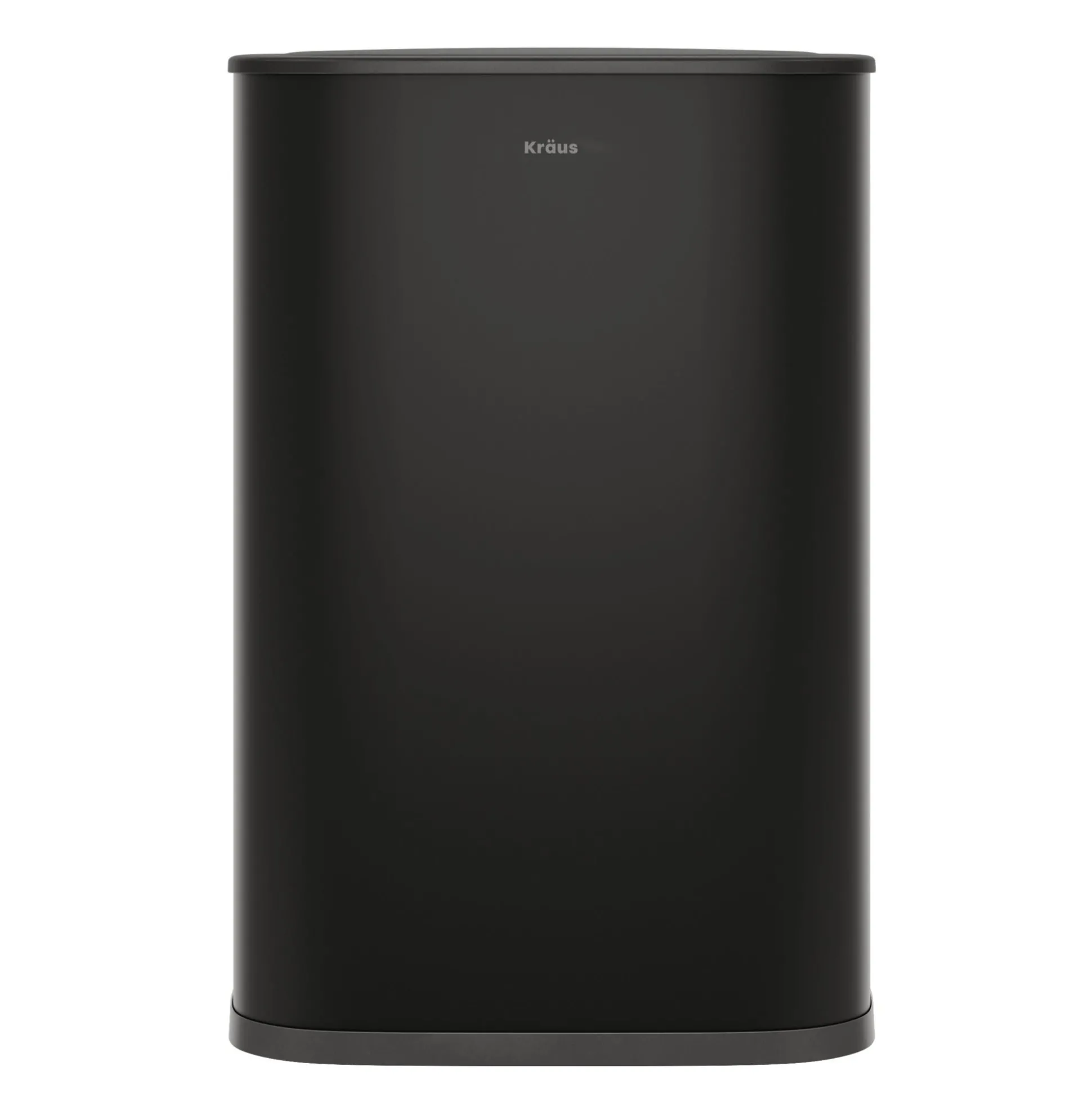 14.5 Gallon / 55 Liter Motion Sensor Kitchen Trash Can in Matte Black with Bag Securing Ring and Soft Close Lid