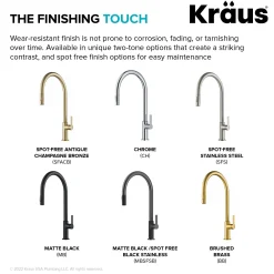 High-Arc Single Handle Pull-Down Kitchen Faucet in Chrome