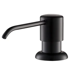 Kitchen Soap and Lotion Dispenser in Matte Black