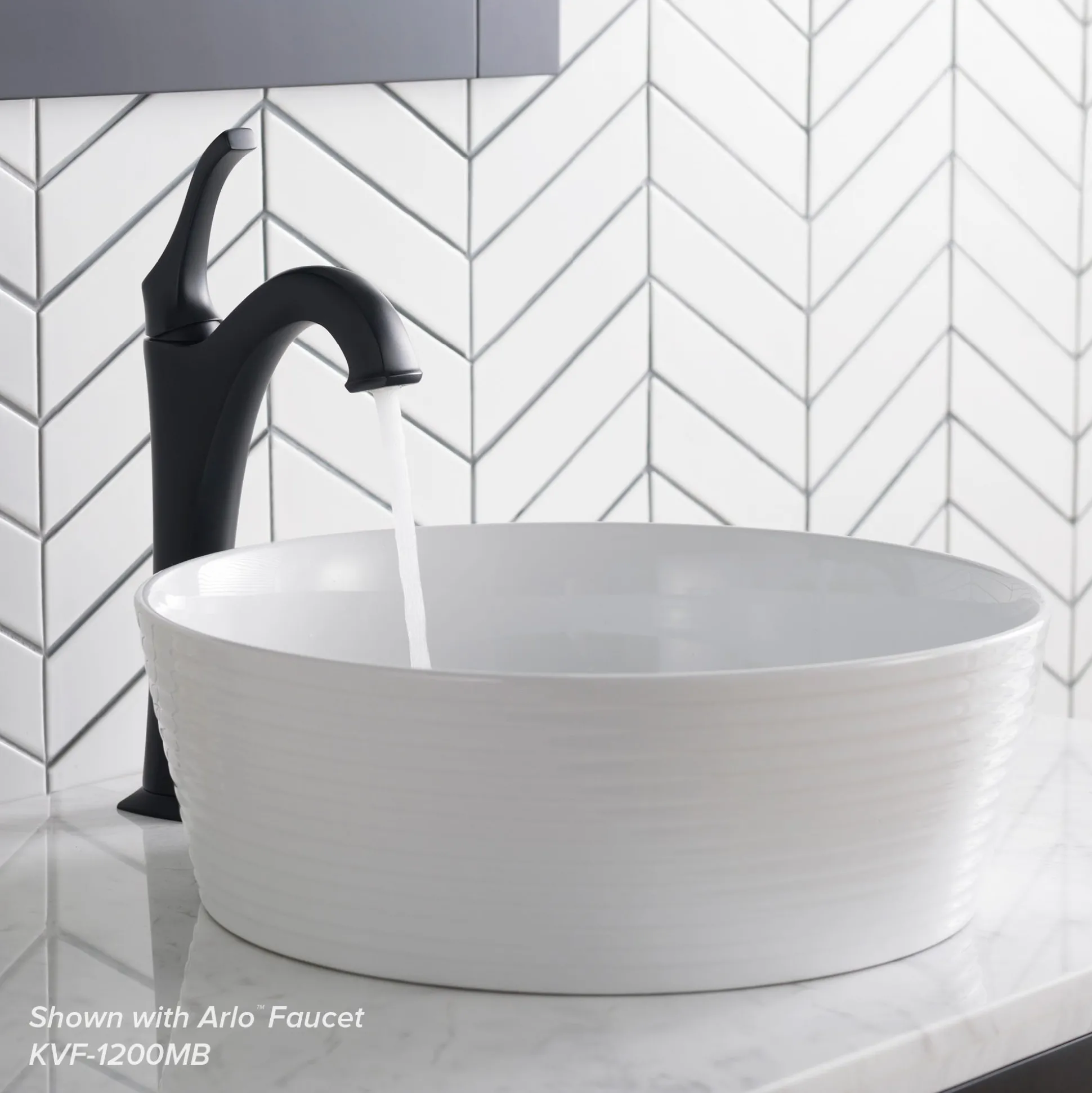 15 3/4" Round Vessel Ceramic Bathroom Sink in White