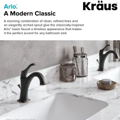 Single Handle Basin Bathroom Faucet with Lift Rod Drain and Deck Plate in Oil Rubbed Bronze