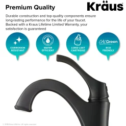 Single Handle Basin Bathroom Faucet with Lift Rod Drain and Deck Plate in Matte Black