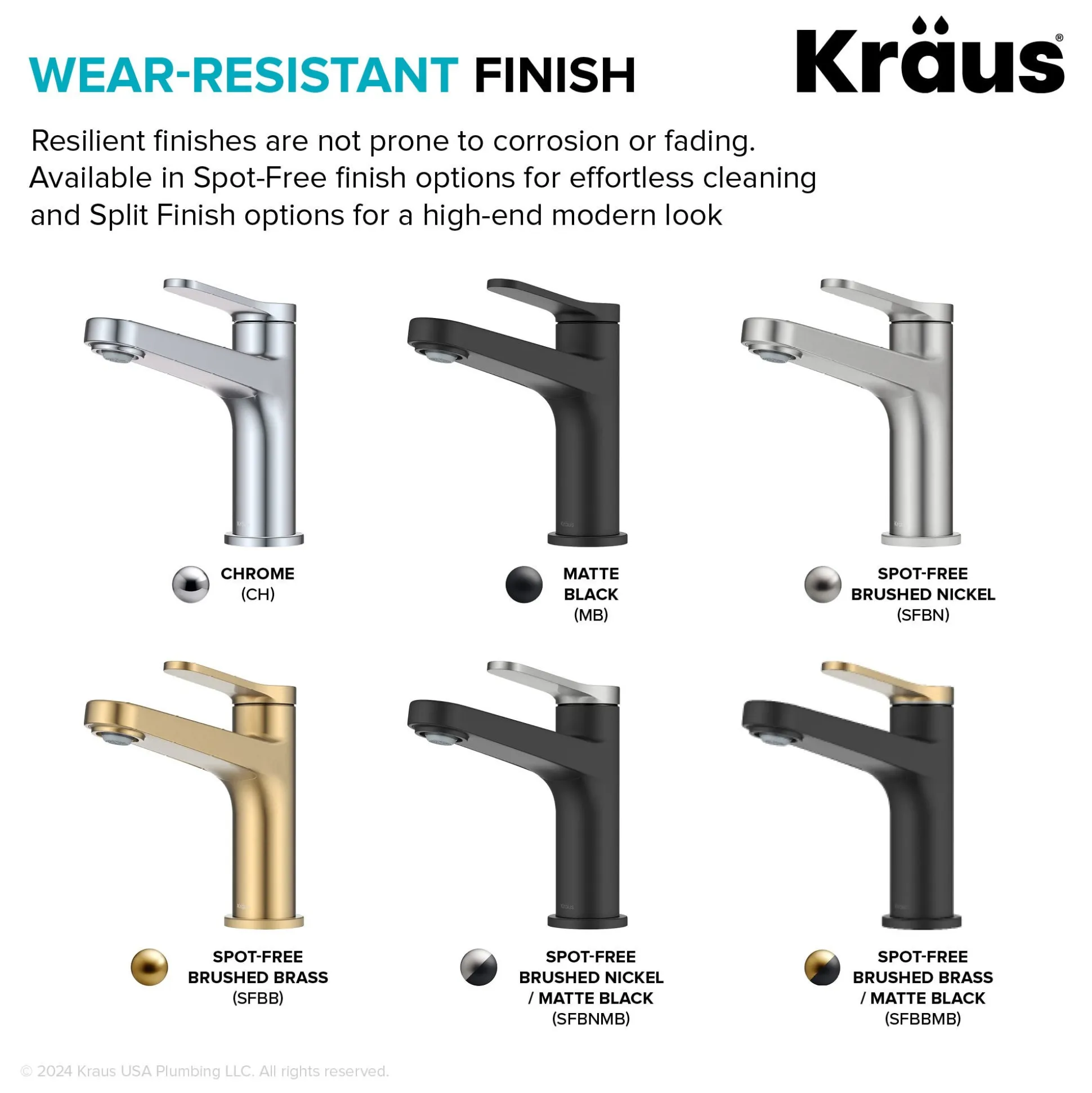 Single Handle Bathroom Faucet in Spot-Free Brushed Nickel with Pop Up Drain and Supply Lines