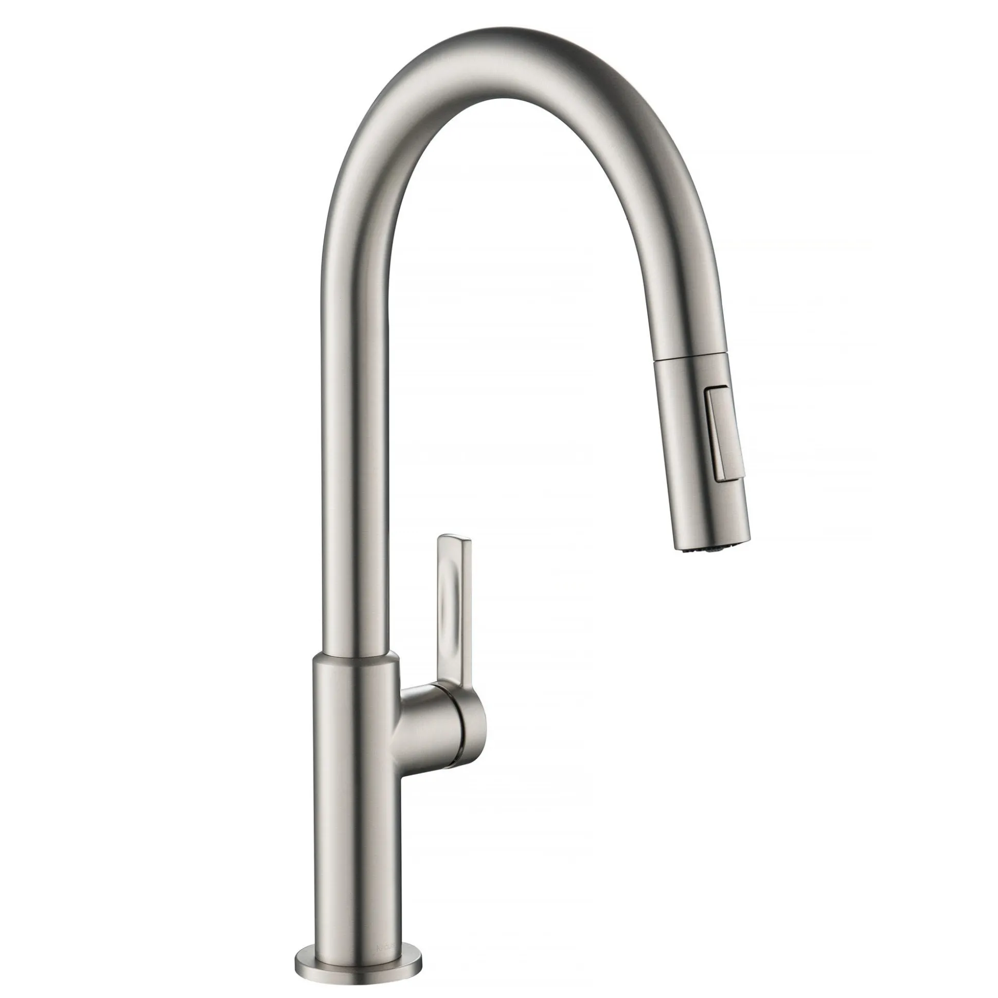 Single Handle Pull Down Kitchen Faucet in Spot Free Stainless Steel