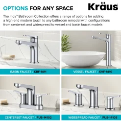 Single Handle Vessel Bathroom Faucet in Spot-Free Brushed Brass / Matte Black with Pop Up Drain and Supply Lines
