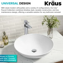 Single Handle Vessel Bathroom Faucet in Spot-Free Brushed Brass with Pop Up Drain and Supply Lines