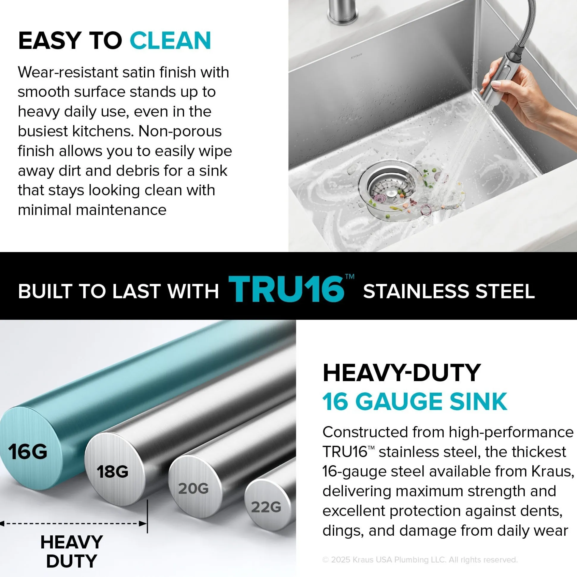 13" Undermount Single Bowl 16 Gauge Stainless Steel Bar Kitchen Sink