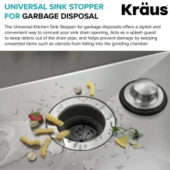 Universal Kitchen Sink Stopper forGarbage Disposals